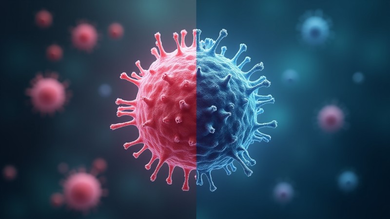 2 Waves of Aging: Understanding the Molecular Changes, Concept art for illustrative purpose - Monok