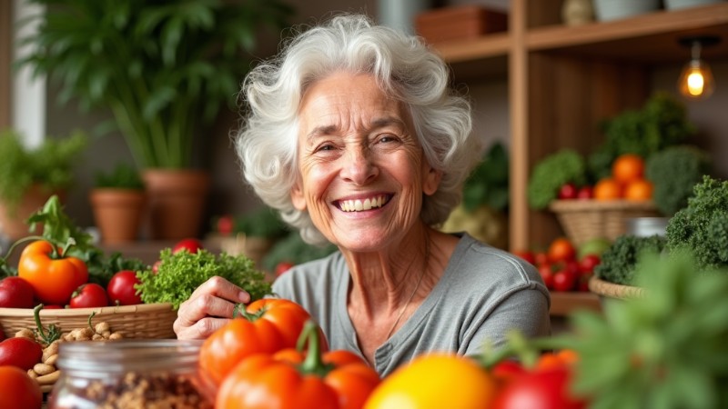 5 Ways Senior Health and Wellness Can Be Improved with Nutrition, Concept art for illustrative purpose, tags: nutrition - Monok