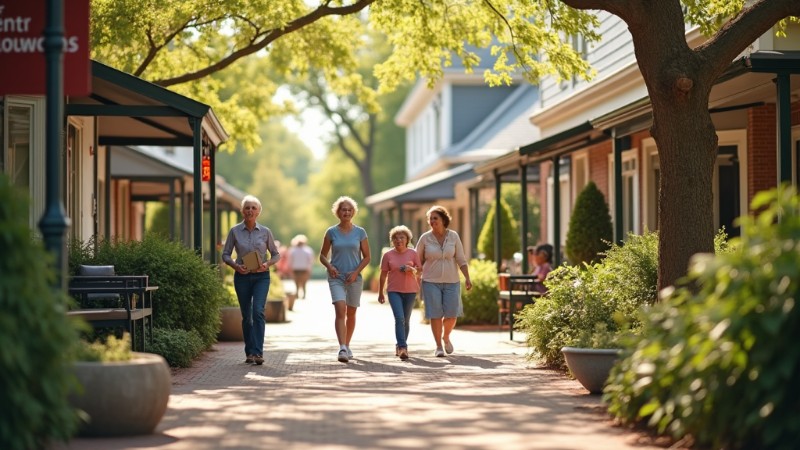 10 Most Affordable Cities for Senior Living in the Southern United States, Concept art for illustrative purpose, tags: seniors - Monok