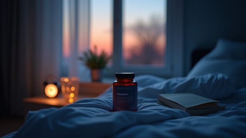 5 Surprising Ways Melatonin Can Affect Your Sleep, Concept art for illustrative purpose, tags: exploring melatonin: benefits - Monok