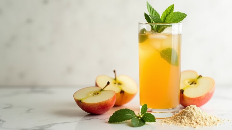 3 Detox Drink Recipes That Combine Apple Cider Vinegar and Protein for Improved Health, Concept art for illustrative purpose - Monok