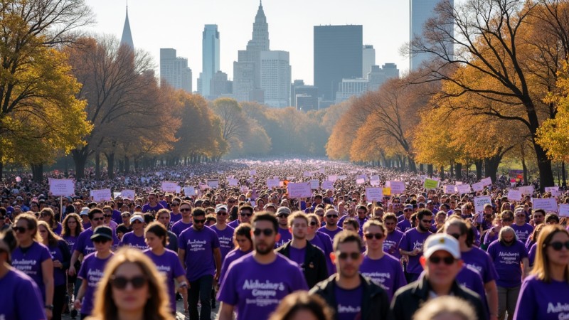 36th Annual Alzheimer's Awareness Walk Raises Over $550K, Concept art for illustrative purpose, tags: caringkind - Monok