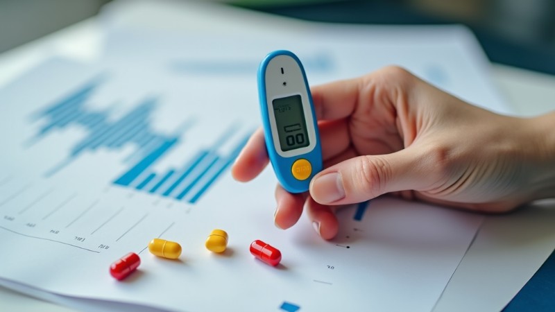 Managing Chronic Diseases: The Impact of Glycemic Variability on Diabetes Care, Concept art for illustrative purpose - Monok