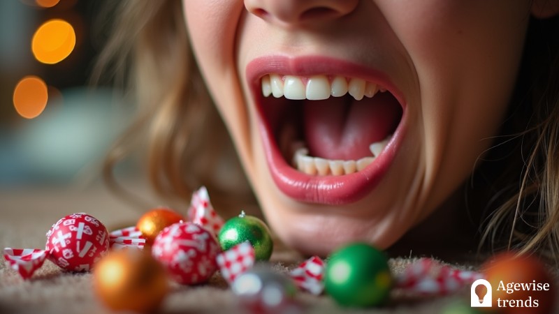 Holiday Indulgence and Your Dental Health: A Seasonal Conundrum, Concept art for illustrative purpose - Monok