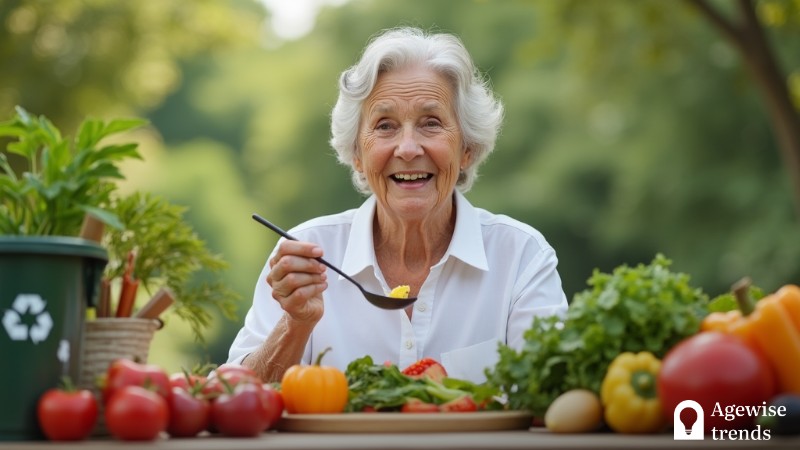 5 Ways to Safeguard Your Senior Lifestyle from Plastic Chemicals in Food, Concept art for illustrative purpose, tags: seniors - Monok