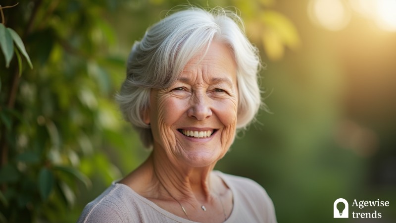 60 Haircuts for Senior Ladies with Gray Hair, Concept art for illustrative purpose, tags: care hair - Monok