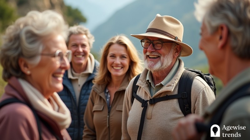 Leveraging Group Tours for Senior Travelers: Discover the Benefits of Companion Travel, Concept art for illustrative purpose, tags: safety, comfort, - Monok