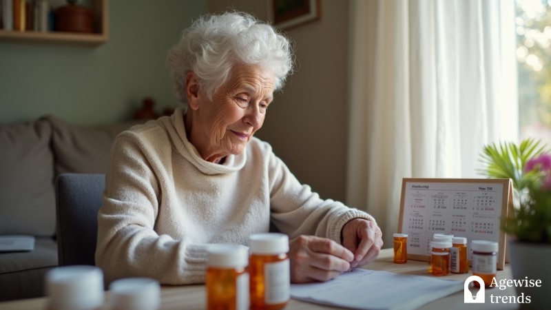 7 Facts on Medication Management for Senior Health, Concept art for illustrative purpose - Monok