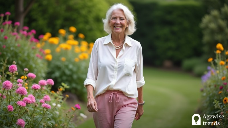 Age-Appropriate Fashion for Seniors: Comfortable Styles that Keep Up with Lifestyle, Concept art for illustrative purpose, tags: senior - Monok