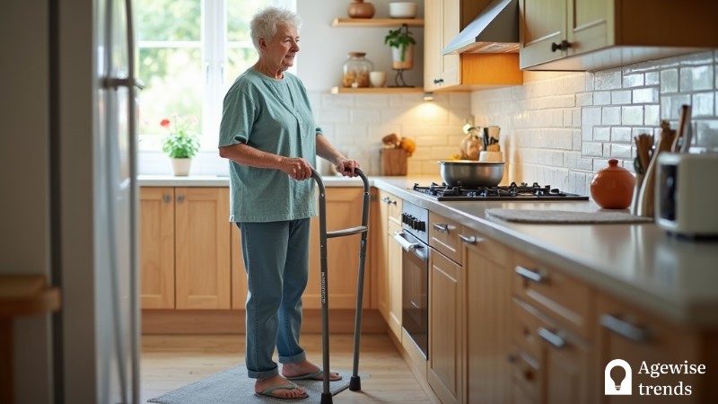 10 Essential Kitchen Safety Tips to Prevent Accidents in Elderly Homes, Concept art for illustrative purpose, tags: independence - Monok