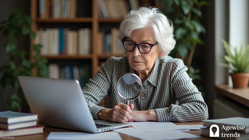 5 Ways Seniors Can Protect Themselves from Financial Scams and Identity Theft, Concept art for illustrative purpose - Monok