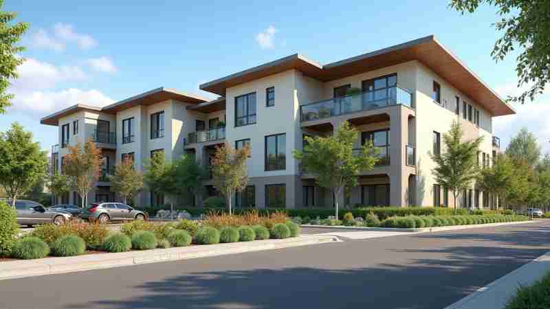 50 New Supportive Homes Under Construction in Willowbrook for Low-Income Seniors, Concept art for illustrative purpose, tags: linc affordable housing project - Monok